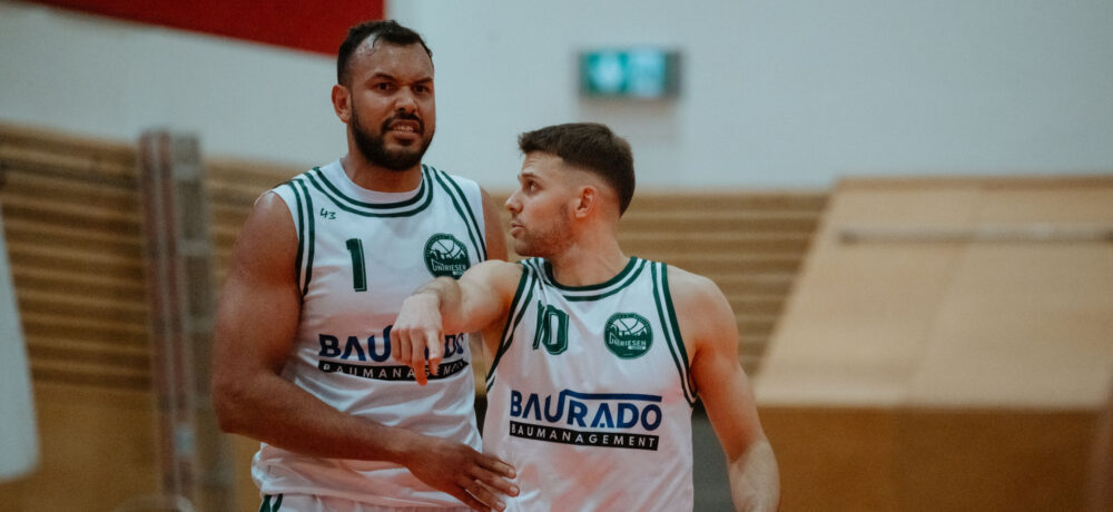 BAURADO UniRiesen mit starkem Auftritt beim Tabellenführer